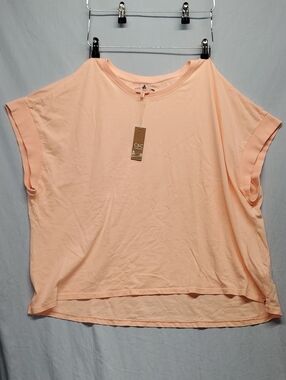 C&C California Soft Peach Boxy Tee #178